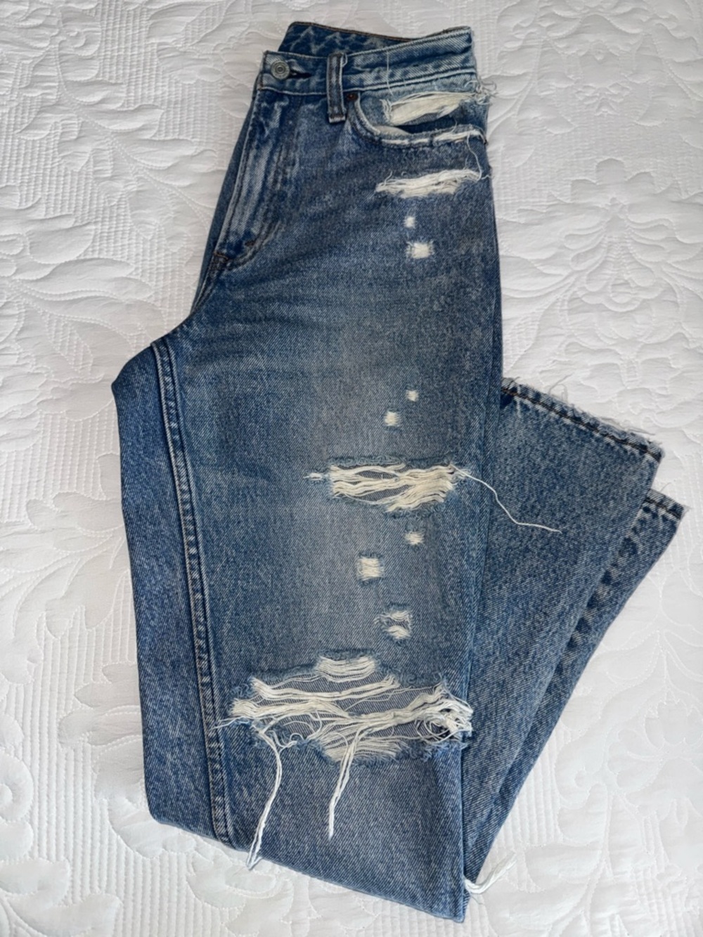 Abercrombie & Fitch Distressed